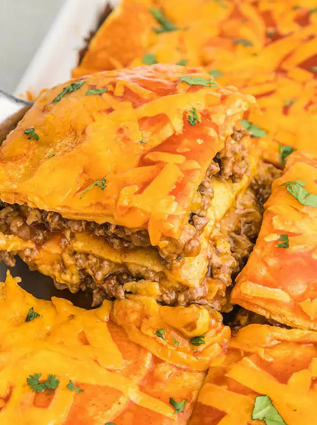 Ground Beef Enchilada Casserole