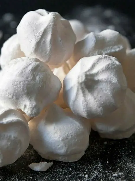 Keto Lemon Meringue Cookies